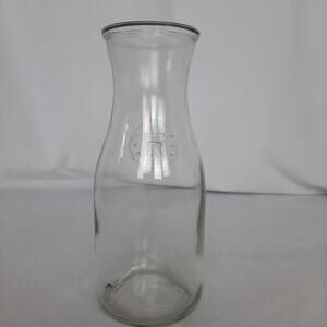 Vintage Glass Milk Jug Bicentennial Liberty Jug 1776-1976, Retro, Carafe, Bottle